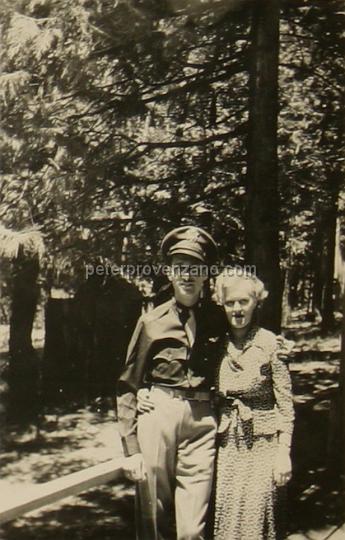 Peter Provenzano Photo Album Image_copy_185.jpg - Peter and Fay Provenzano vacationing at Lake Tahoe during the summer of 1942 with the Schiro family.